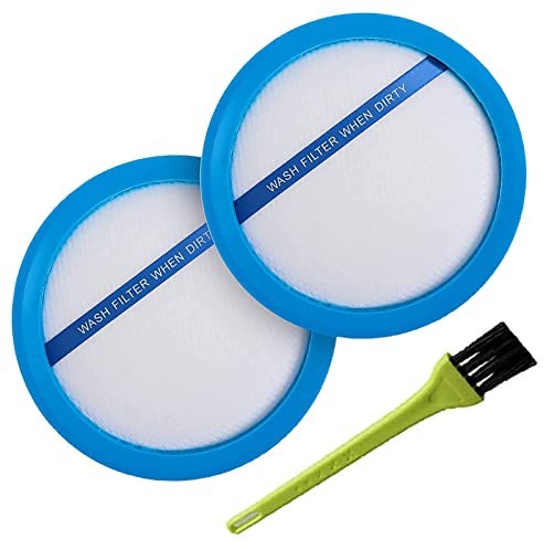 440010894 Vacuum Filter, Round Washable Rinsable Filter Compatible with Hoover React Whole Home & Hoover Fusion Cordless Vacuums UH74100 UH74200 UH74205 UH74210…