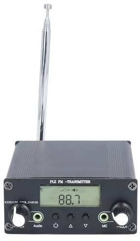 Émetteur de Diffusion FM, Son Haute Définition, Station Stéréo Longue Portée pour Théâtres, Bibliothèques