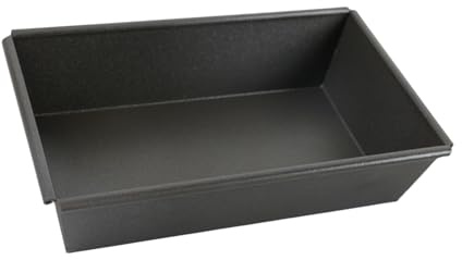 Colcolo Detroit Styled Pizza Pan Bread Baking Sheet Nonstick for Oven Use Aluminum Alloy Bakeware Deep Dish Pizza Tray for Roasting, 30.5cmx20.5cmx5cm