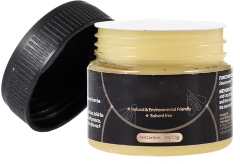 Bienenwachs Holzpflege, Holzwachs Möbelwachs, Natürliche Möbelpolitur Und Conditioner, Bienenwachspolitur Für Holz Und Möbel, 80g