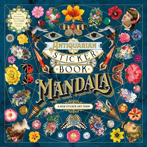 The Antiquarian Sticker Book Mandala /anglais