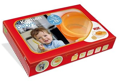 Kochen für Babys - Geschenkbox: Mit NUK-Esslern-Schale und 2 Lätzchen