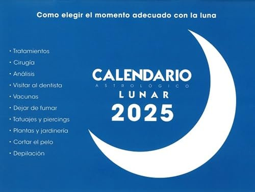 Calendario astrologico lunare 2025