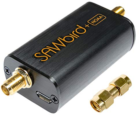 Nooelec SAWbird+ NOAA - Filtro Premium SAW e Modulo LNA a Basso Rumore a Cascata per Applicazioni NOAA. Frequenza Centrale 137 MHz