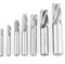 Fresa per frese, resistenza all'usura 7 pz/set 4 scanalature 6-20mm HSS Fresa per frese Fresa per sgrossatura Fresa per taglio fresa per fresatura