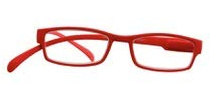 Klammeraffe - Fertiglesebrille (bright red, 1,00)