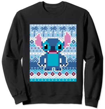 Disney Lilo and Stitch Holiday Sweater Sudadera