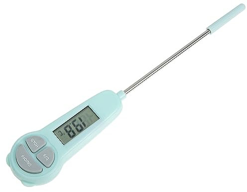 Kisangel Digitales Ofenfleischsonde Zum Kochen Brot Backen Sofort Lesbares Fleisch Sonde Für Fleischtester Zubehör Für Die Käseherstellung Grill Flüssig Truthahn Abs Baby
