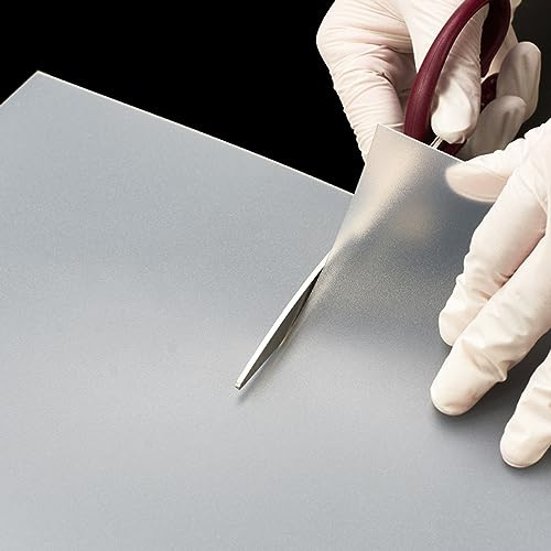 NIANXINN Balcone,Pannelli Acrilico Trasparente Satinato Lastre Acrilico Foglio di Plastica,Schermo Privacy,Recinzione Copertura per Finestre,Progetti e Design Fai da Te (80x140cm)