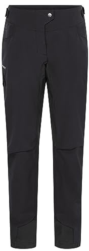 VAUDE Byxor Varumärke Modell Wo Qimsa Light Softshell Pants, Black, 38