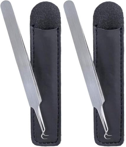 Lifesystems Tick Tweezers for Effective & Fast Tick Removal,Silver,Large (Pack of 2)