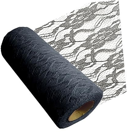SHINEOFI Rollen Hochzeitsdekorationen Blumendekor Tüll Spule kreativität kreativekraft Spitzenband zur Dekoration Hochzeitsdeko selber machen Strauß schmücken Geschenkpapier 15c