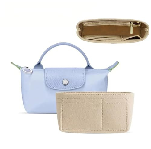 Liner-Filz-Organizer-Tasche, Tragetasche for Longchamp-Mini-Handtaschen