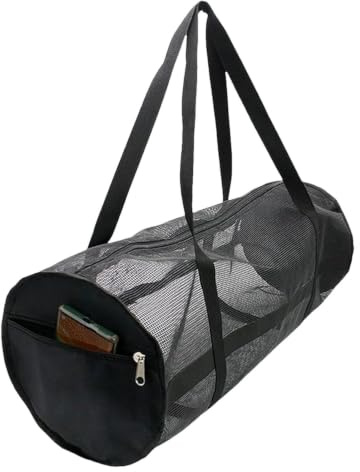 Mesh Tauchtasche Mesh Schnorchel Ausrüstungstasche | Große Faltbare Sporttasche Für Basketball Volleyball Fußball Wäsche Gym Schwimmen Reisen