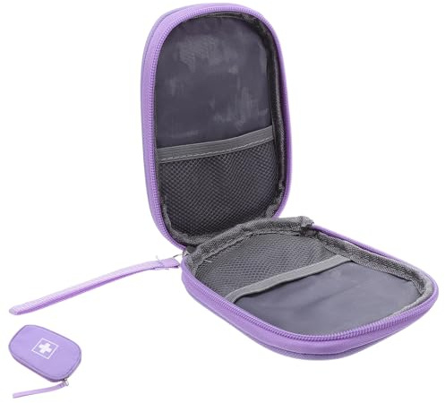 CORHAD Tragbare Reiseapotheke Wasserdichtes Medizin-organizer mit Griff Kleine Notfalltasche für Outdoor und Haushalt Multifunktionale Medikamentenaufbewahrung mit Effizienter