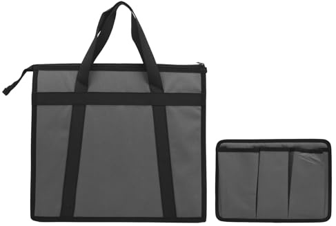 Cerlyiont Custodia portatile in tela protettiva per parabola satellitare per custodia da viaggio per apparecchiature elettroniche 30,5x34,5x9 cm