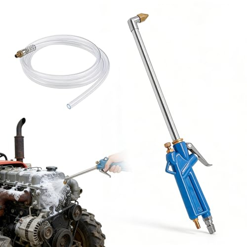 Hochleistungs Druckluftpistole: Druckluft Ausblaspistole Für 1/4 Bsp Schnellkupplung, Langlebig mit 90° Design Winkel druckluft reinigungsdruckluftpistole für Autoreparaturen Werkstattreinigungen