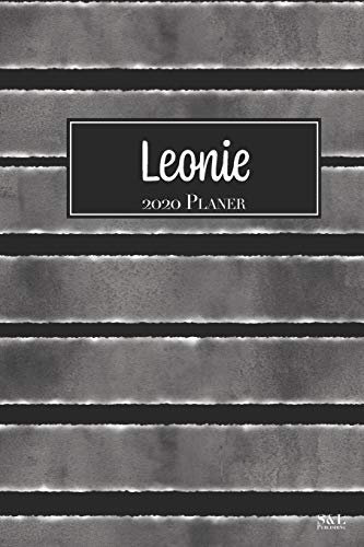 Leonie 2020 Planer: A5 Minimalistischer Kalender Terminplaner Jahreskalender Terminkalender Taschenkalender mit Wochenübersicht