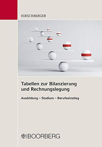 Tabellen zur Bilanzierung und Rechnungslegung: Ausbildung - Studium - Berufseinstieg