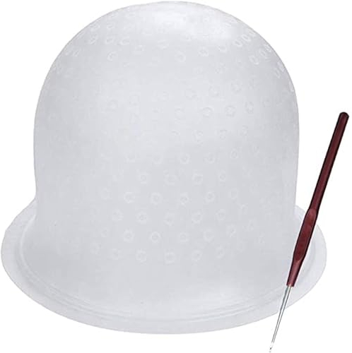 Highlight-Kappen mit Haarhaken, Frosting-Färbungshut, professionelle Friseurwerkzeuge aus Silikon