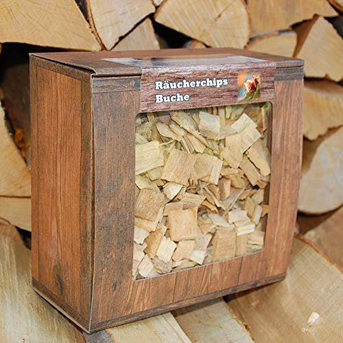 Landree BBQ-Chips, 3L Box, Qualitätsgeprüft direkt voHersteller aus Schleswig-Holstein (Buche)