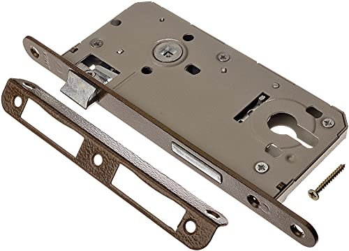 Z001 - Serratura a incasso per porta della camera da letto, PZ 90/50 mm, sinistra/destra