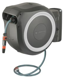 Gardena 18622-33 Wand-Schlauchbox RollUp M/L 25m Weiß