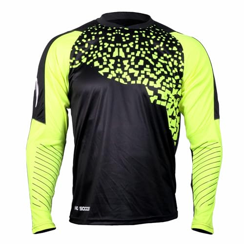 HO Soccer Camiseta Kontrol Black/Lime Camiseta Unisex Adulto (Pack de 1)