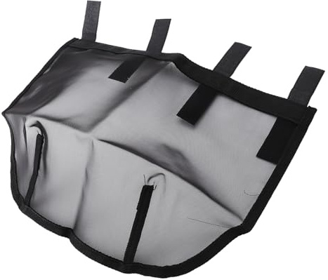 Máscara contra Moscas con Cubierta de Malla para la Nariz, Máscara Cómoda y Transpirable para Moscas de Caballo, Cubierta Protectora para la Nariz de Malla para Caballos de