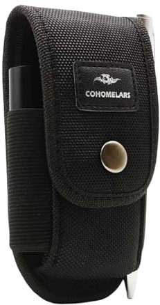 Multitool Sheath for 4.25‘’- 4.5'' Multitools - Belt Multitool Holster - EDC Belt Nylon Pouch for Leatherman, Gerber - Snap Closure Case Fits Folding Tool (Medium Size)