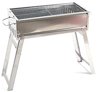 Barbecue Barbecue à Domicile Barbecue au Charbon de Bois Étagère Gril extérieur 3 à 8 ustensiles de Barbecue