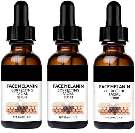 Neslemy Melanin korrigierendes Gesichtsserum – Schneller Entferner dunkler Flecken, hellt die Haut auf. Melanin korrigierendes Gesichtsserum, heller und gleichmäßigerer Hautton (3pcs)