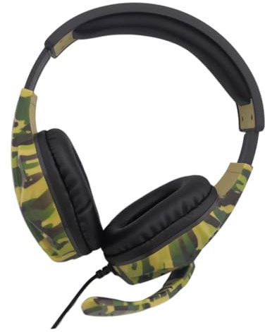 DOITOOL Casque Dordinateur Camouflage Casque Subwoofer Son Haute Fidélité pour Joueur