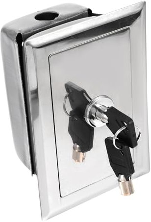 NUOBESTY Remote Control Switch Box for Garage Door Openers Manual Box Buttons Shutter Door for Outdoor Use