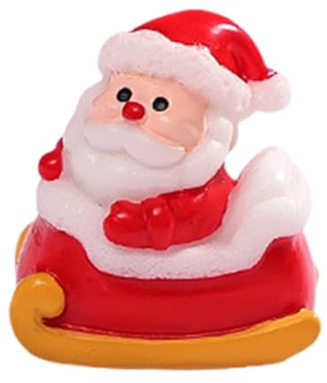 Mini Jultomte Figur Prydnad Liten Samlar-Julprydnad