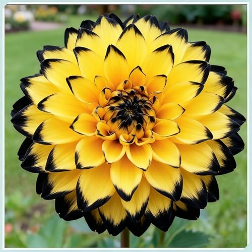 Dalia/rizomas de dalias perennes resistentes/rizomas de jardín perennes/dalias raro adecuado para cultivar en el jardín-4 Rizomas-f
