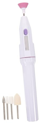 Artibetter Taladro Eléctrico Portátil Lima Eléctica de Abs para Uñas Acrílicas y Naturales Compacto y Fácil de Transportar para Manicura Profesional y Uso Personal