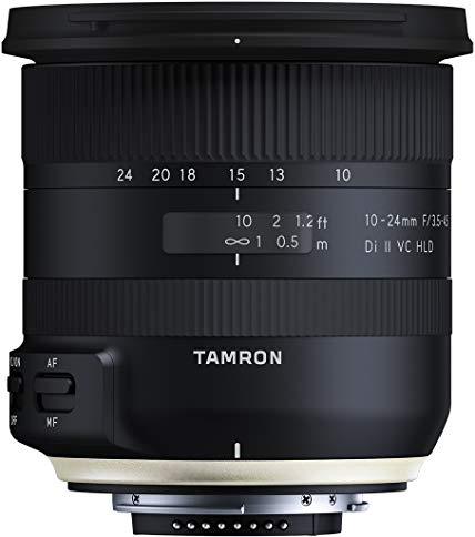 Tamron 10-24mm F/3.5-4.5 Di-II VC HLD Wide Angle Zoom Lens for Nikon APS-C Digital SLR Cameras