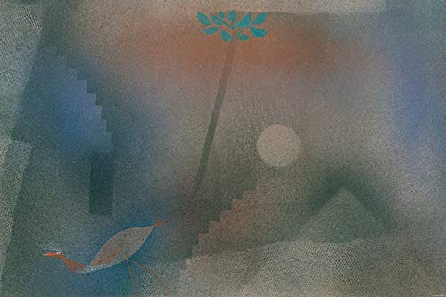 1art1 Paul Klee Abwandernder Vogel, 1926 Selbstklebende Fototapete Poster-Tapete 180x120 cm