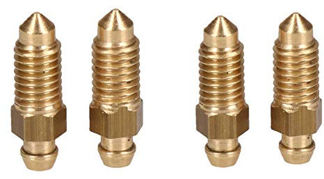 AB Tools Messing Bremssattel Entlüftung Entlüftungsnippelschraube M8x1.25mm 4St