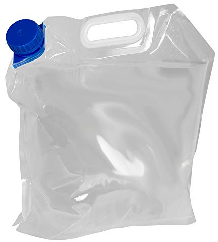 Bo-Camp Faltkanister Trinkblase Camping Wasser Sack Kanister Behälter Faltbar 10 Liter