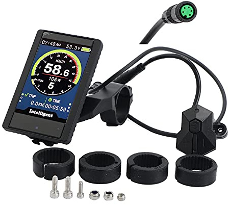 Ebike Écran LCD pour vélo électrique 500C P850C 860C 750C-ble Bafang DPC18 Moteur Moyen BBS01 BBS02 BBSHD