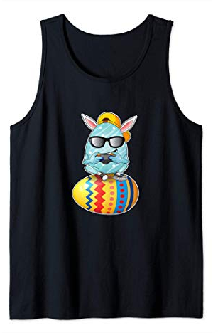 Gaming Easter Bunny Gamer Boy Girl Video Game Controller Kid Tank Top