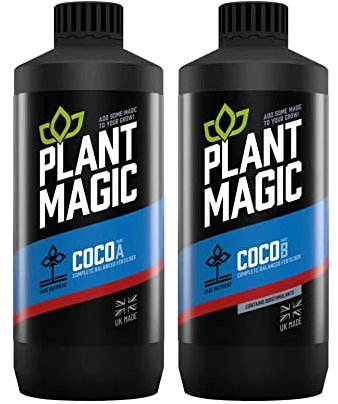 Plant Magic Coco A&B 1L Complete Balanced Fertiliser Base Nutrient