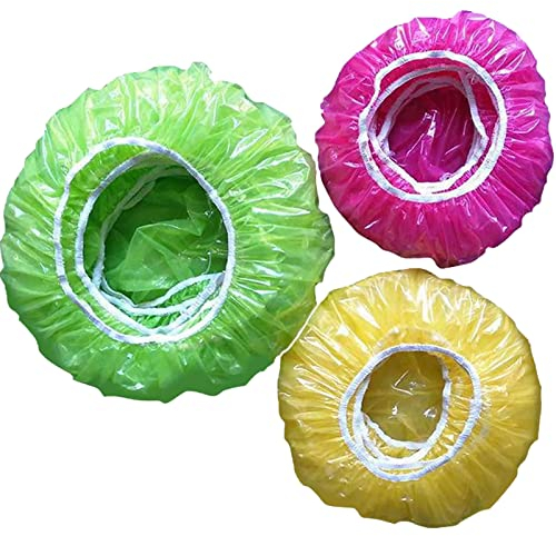 Coperchi Ciotola in Plastica Morbida Copertura in Plastica per Alimenti, Sacchetti salvafreschezza, Riutilizzabile, Protezione per Mantenere la Freschezza Delle Verdure, per Casa(60 pezzi)