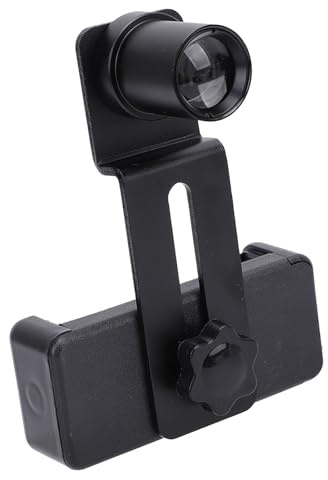 Mikroskop-Objektiv-Handy-Adapter mit 12,5-fachem Okular, Mikroskop-Smartphone-Kamera-Adapter für Mikroskop-Okularrohr 23,2 Mm
