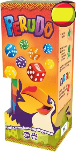 Zygomatic Perudo - Gioco da Tavolo per Adulti e Famiglie, Lancia i Tuoi Dadi e Marcati Lanterne, A partire da 8 anni, da 2 a 6 Giocatori, 30 Minuti per Partita, Spagnolo