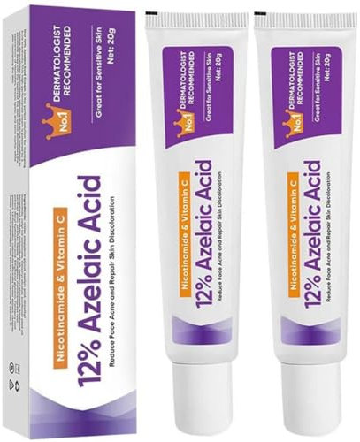 12% Azelaic Acid Serum, Azelainsäure Serum gegen Rötungen, Azelainsäure Gesichtsserum, Anti Pickel und Knötchen, Unreine Haut Gesicht, Azelainsäure Gesichtsserum (2 PC)