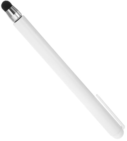 EPIGEIST Stylet Capacitif pour Écran Tactile Stylo Numérique Blanc Rétractable Précision sans Rayure pour Tablette Smartphone et Tableau Blanc Électronique