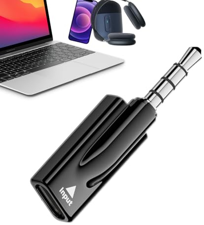 Hozaenwa Adaptador De Auriculares USB C - Conector Hembra Tipo-C a Jack de Audio de 3.5 mm,Convertidor para Auriculares,para Cascos Tabletas Teléfonos Cableados Electrónicos